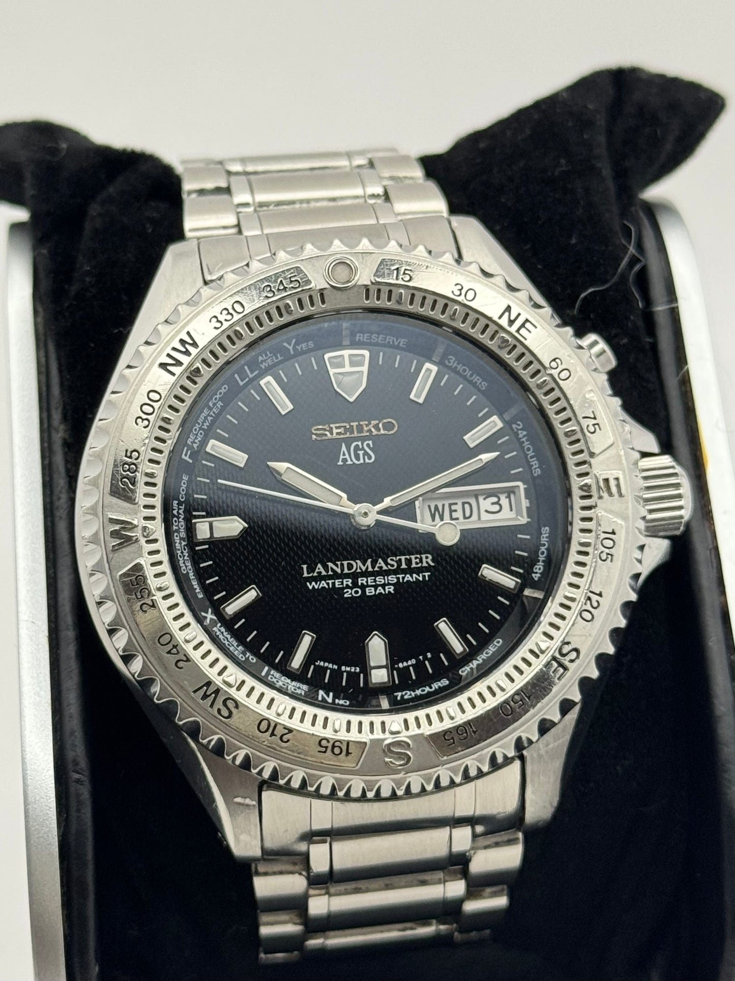 Seiko AGS Landmaster 5M23-6A21 (1997)
