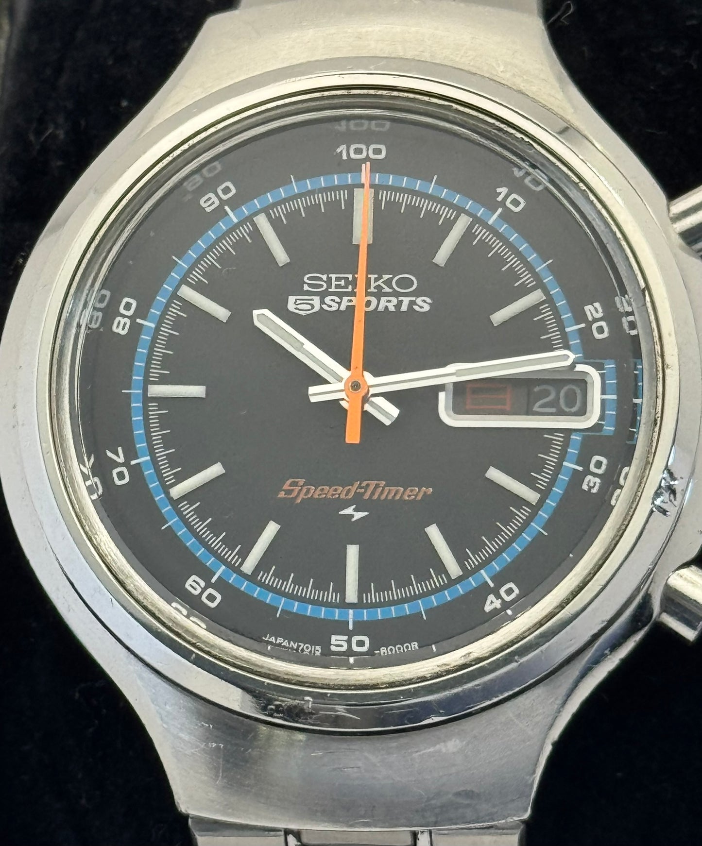 Seiko 5 Sports Speed-Timer Chronograph 7015-8000 (1972)
