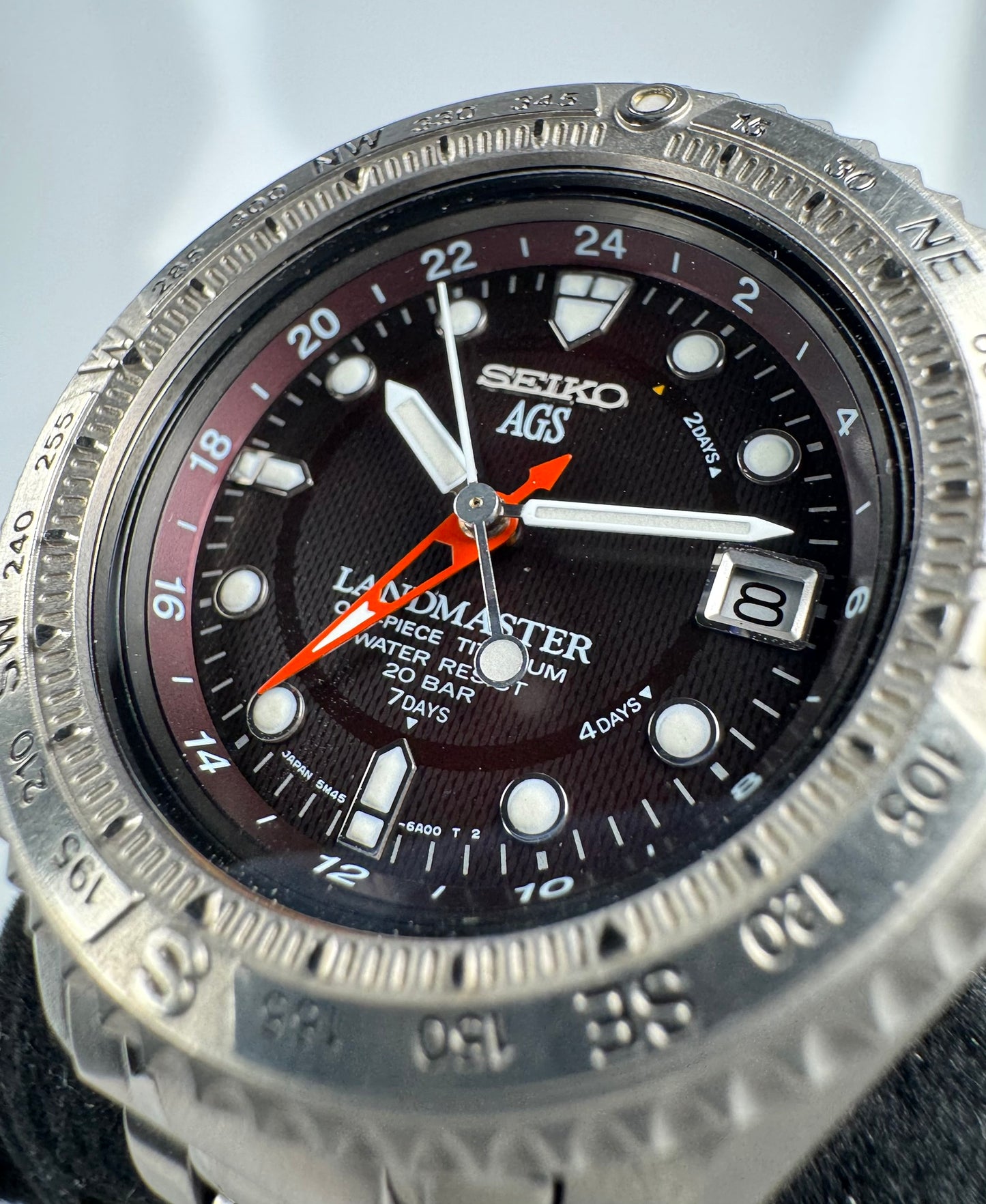Seiko Landmaster AGS GMT 5M45-6A01 - FULL SET (1997)