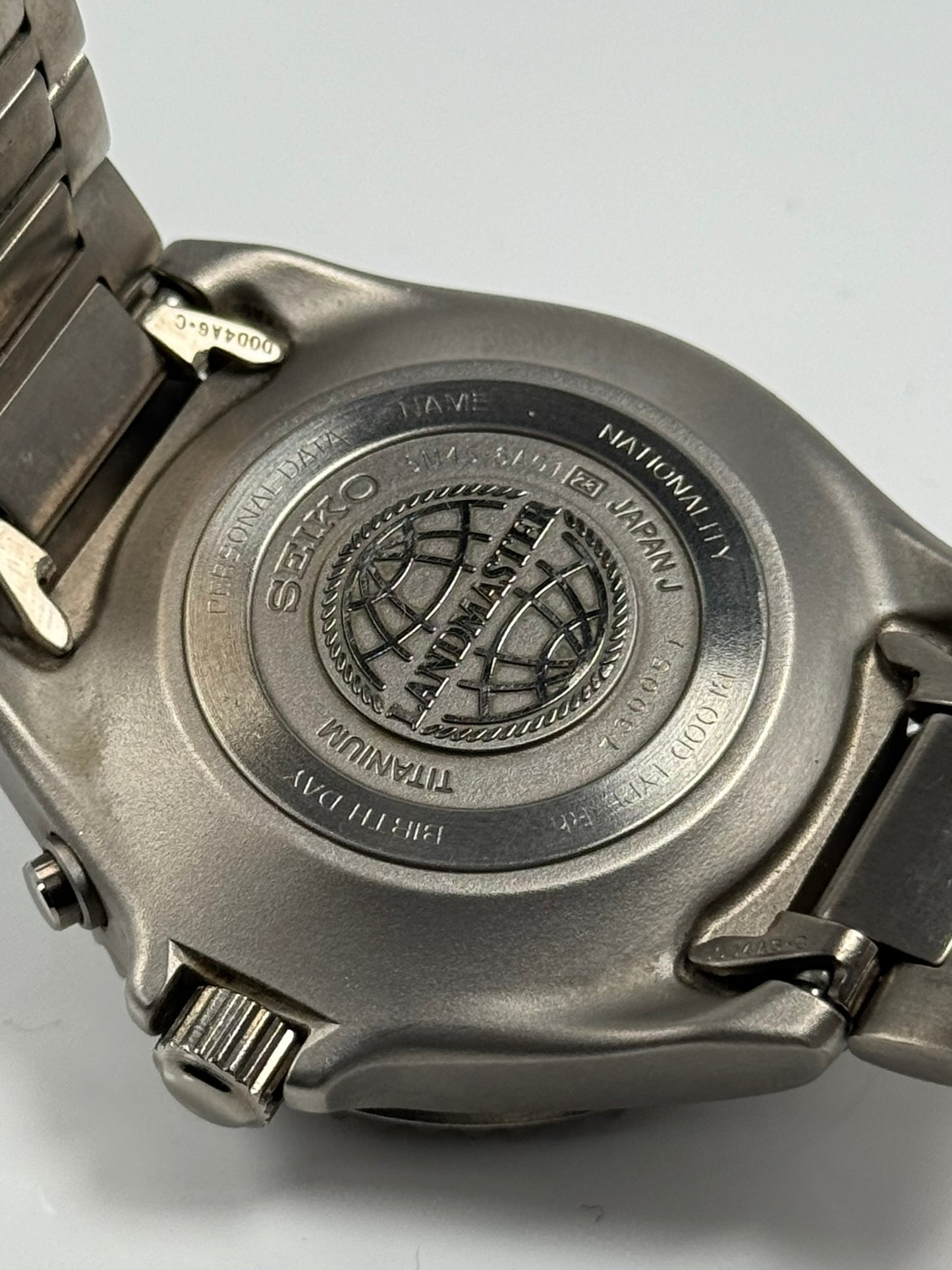 Seiko Landmaster AGS GMT 5M45-6A01 - FULL SET (1997)