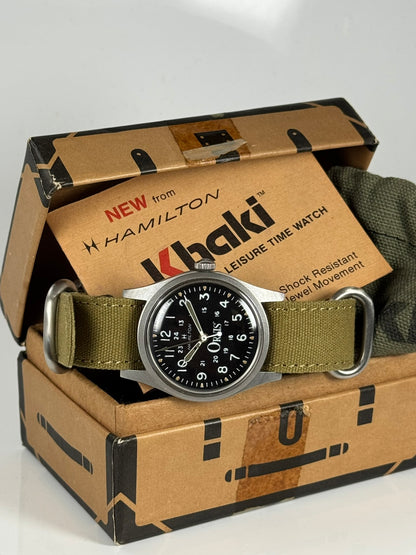 Hamilton Khaki Field × Orvis Ref. 921980 - FULL SET, RARE