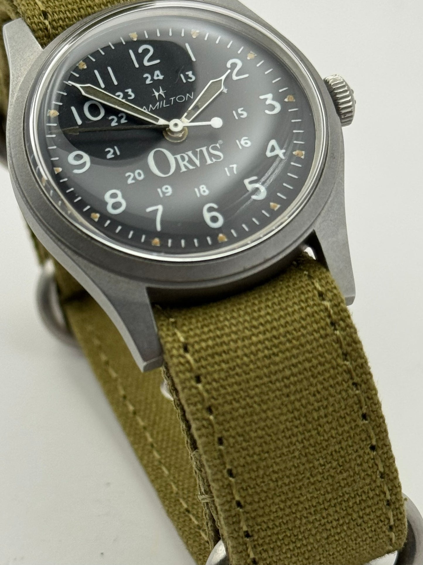Hamilton Khaki Field × Orvis Ref. 921980 - FULL SET, RARE