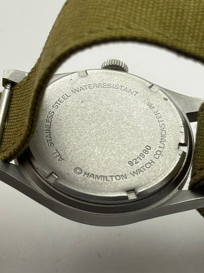 Hamilton Khaki Field × Orvis Ref. 921980 - FULL SET, RARE