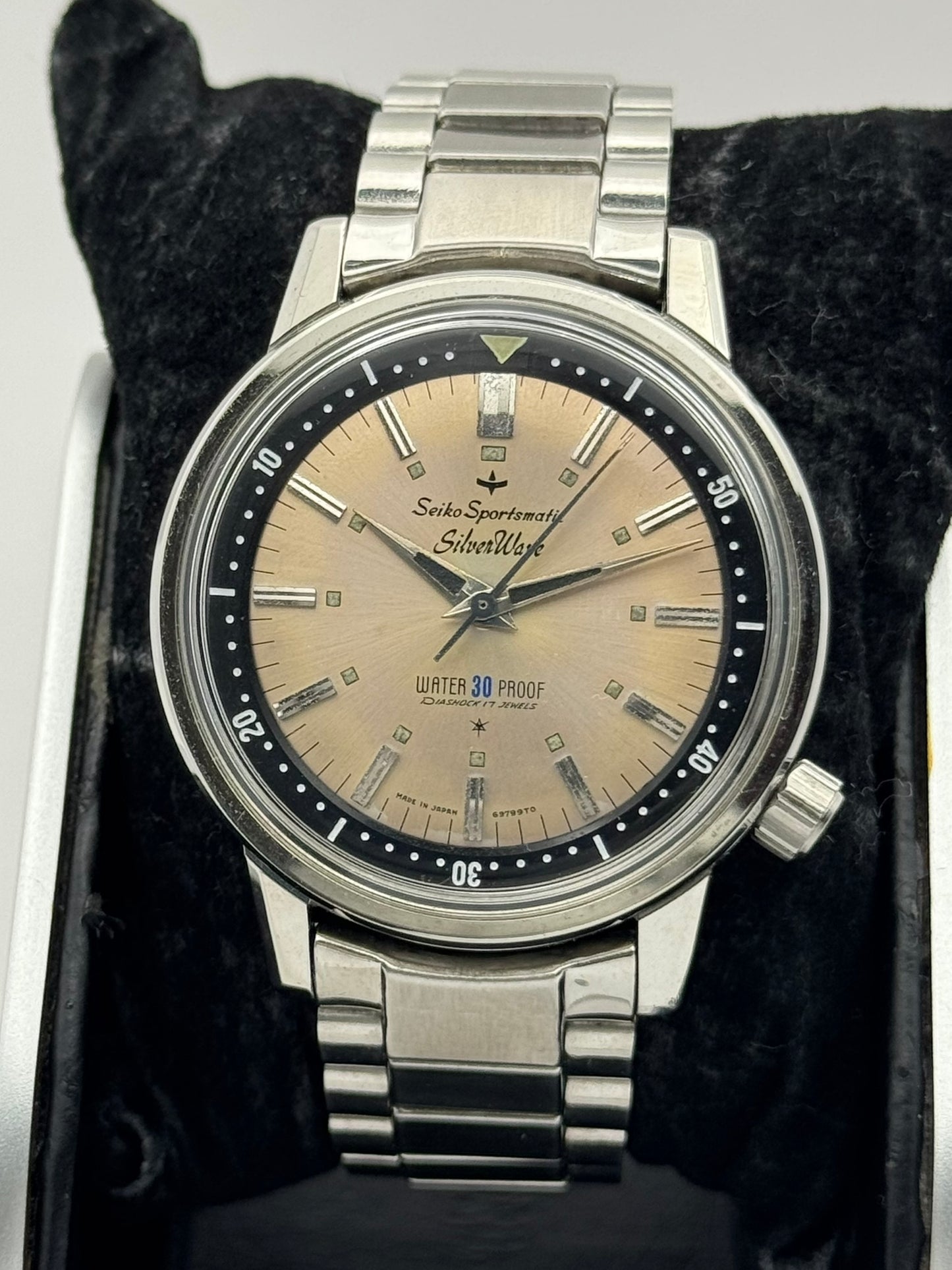 Seiko Sportsmatic SilverWave Ref. 69799 - RARE, NOS (1964)
