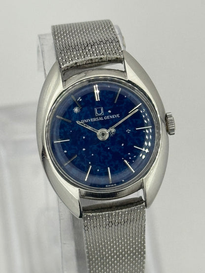 Universal Genève Lapis Lazuli Dial Ladies Watch