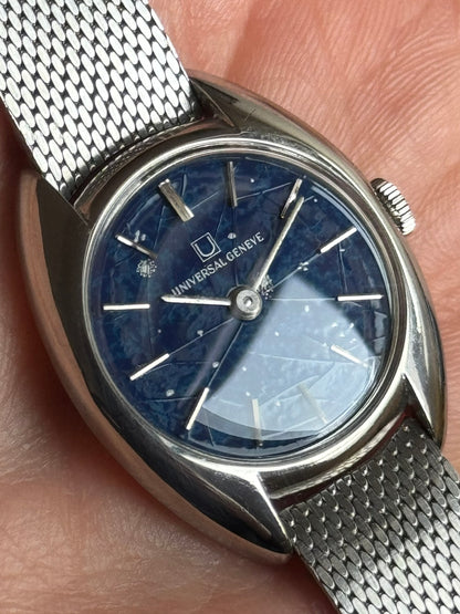 Universal Genève Lapis Lazuli Dial Ladies Watch