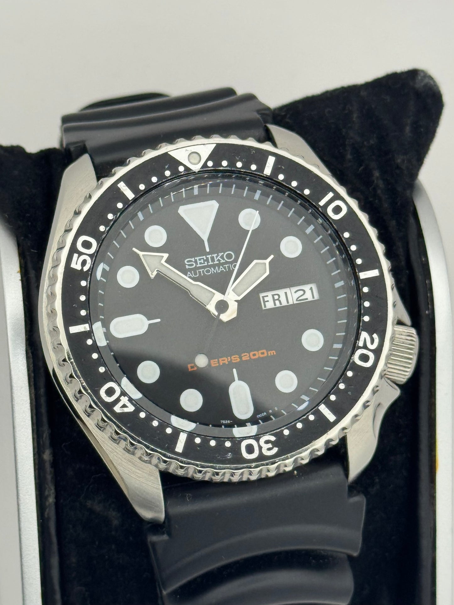 Seiko SKX007 / 7S26-0020 Scuba Diver's 200m (1999)