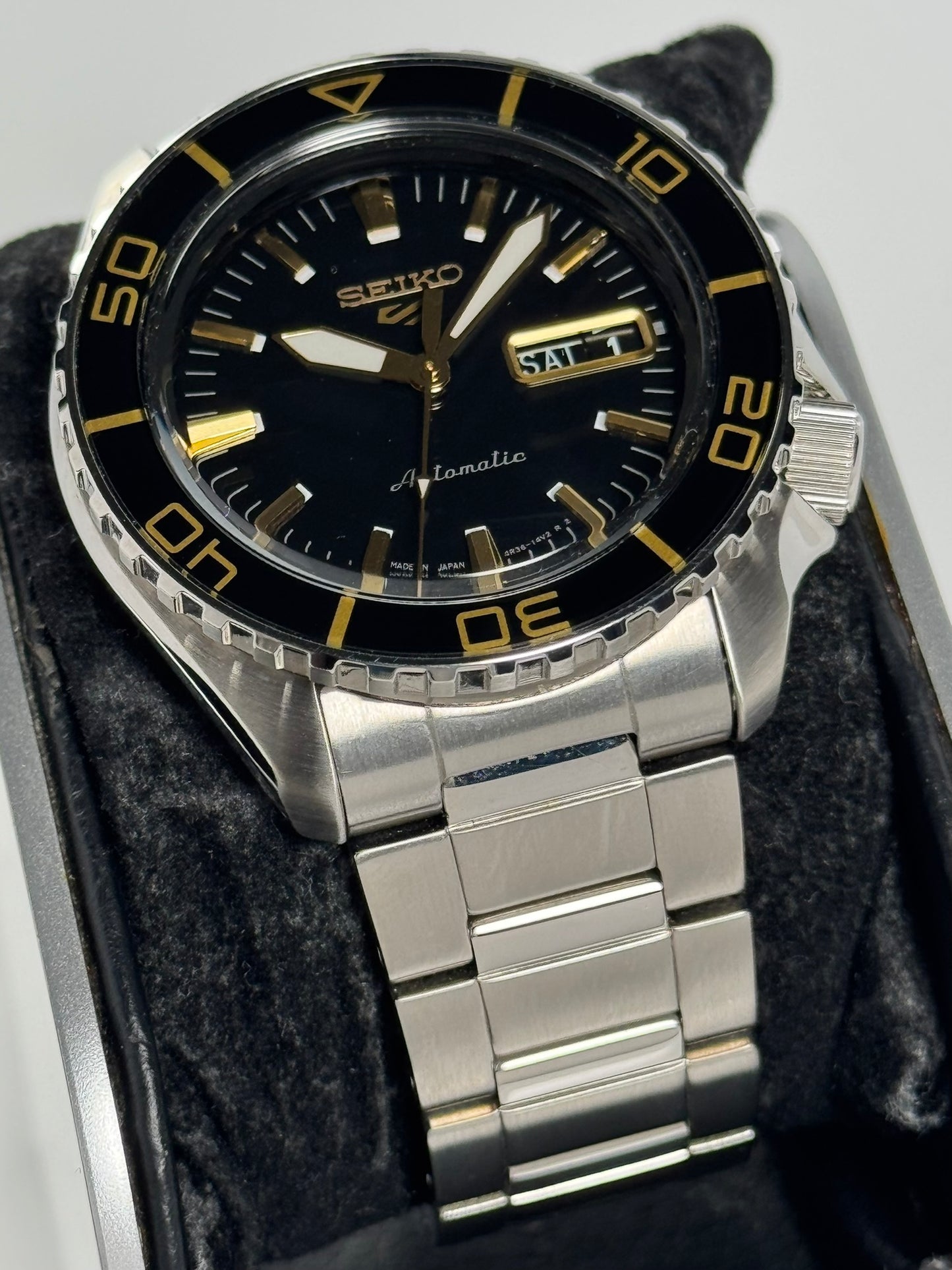 Seiko 5 Blacktone Redux SRPK99K1 / 4R36-16D0 (2024)
