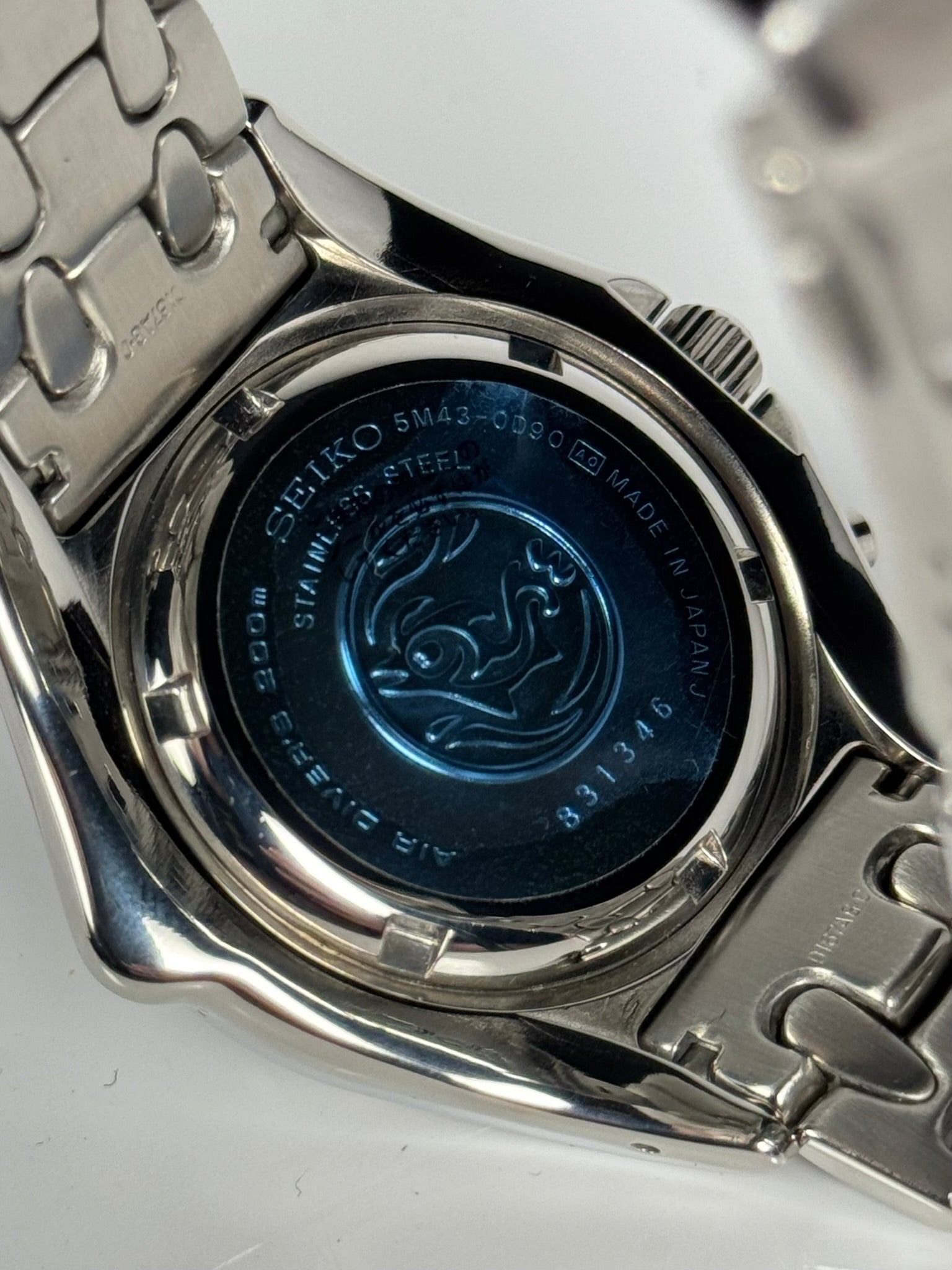 Seiko Kinetic Scuba Pipin Series 5M43-0D90 - LIMITED EDITION (1998