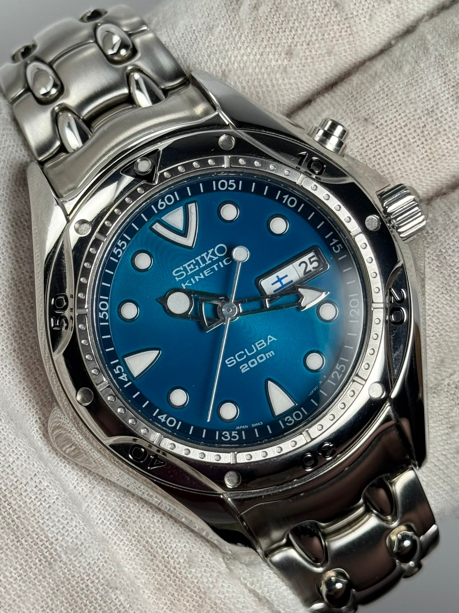 Seiko Kinetic Scuba Pipin Series 5M43-0D90 - LIMITED EDITION (1998