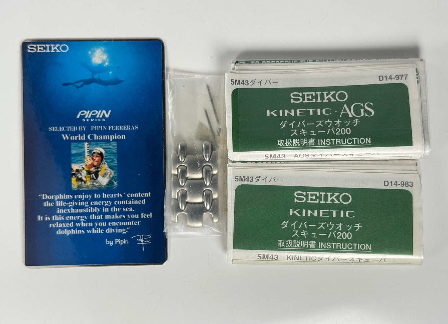 Seiko Kinetic Scuba Pipin Series 5M43-0D90 - LIMITÁLT KIADÁS (1998)