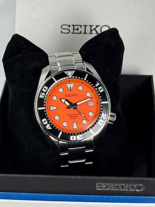 Seiko Sumo 1st Gen Orange SBDC005 Automatic Scuba 200M (2013)