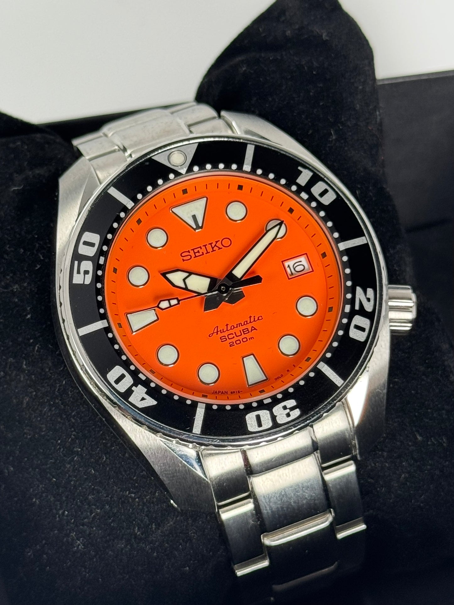 Seiko Sumo 1st Gen Orange SBDC005 Automatic Scuba 200M (2013)