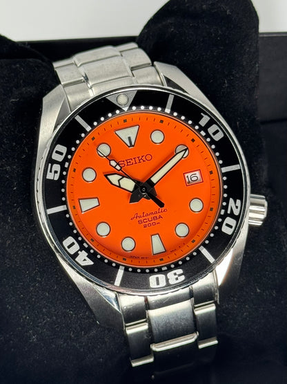 Seiko Sumo 1st Gen Orange SBDC005 Automatic Scuba 200M (2013)