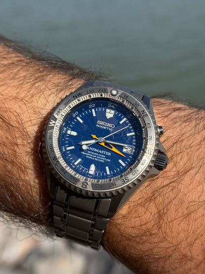 Seiko Landmaster Kinetic GMT -  Mitsuro Ohba LIMITED EDITION (1997)
