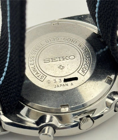 Seiko “Bruce Lee”  6139-6010 Speed-Timer Chronograph (1970)
