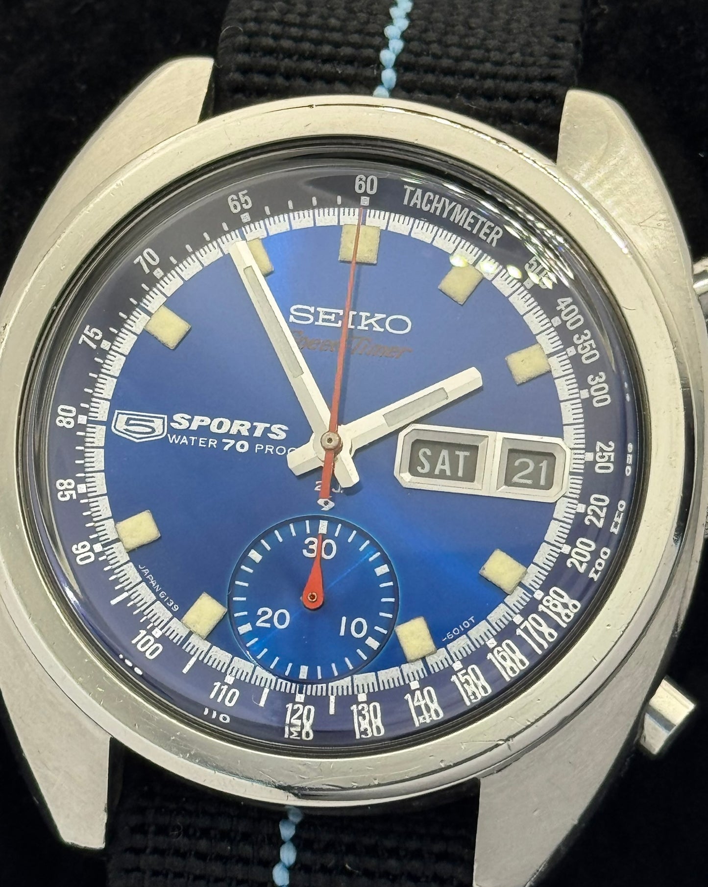 Seiko “Bruce Lee”  6139-6010 Speed-Timer Chronograph (1970)