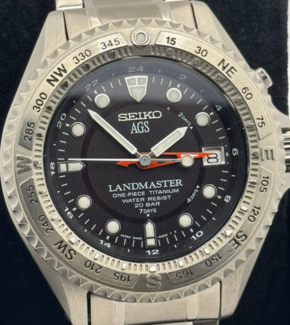 Seiko Landmaster AGS GMT 5M45-6A01 - FULL SET (1997)
