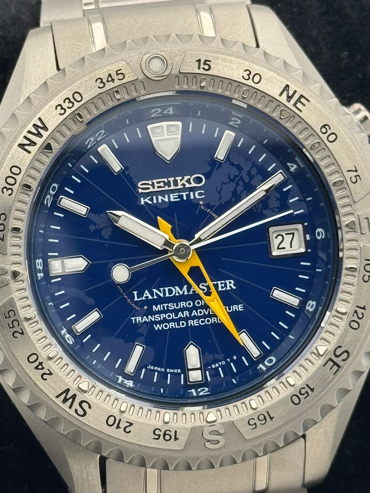 Seiko Landmaster Kinetic GMT -  Mitsuro Ohba LIMITED EDITION (1997)