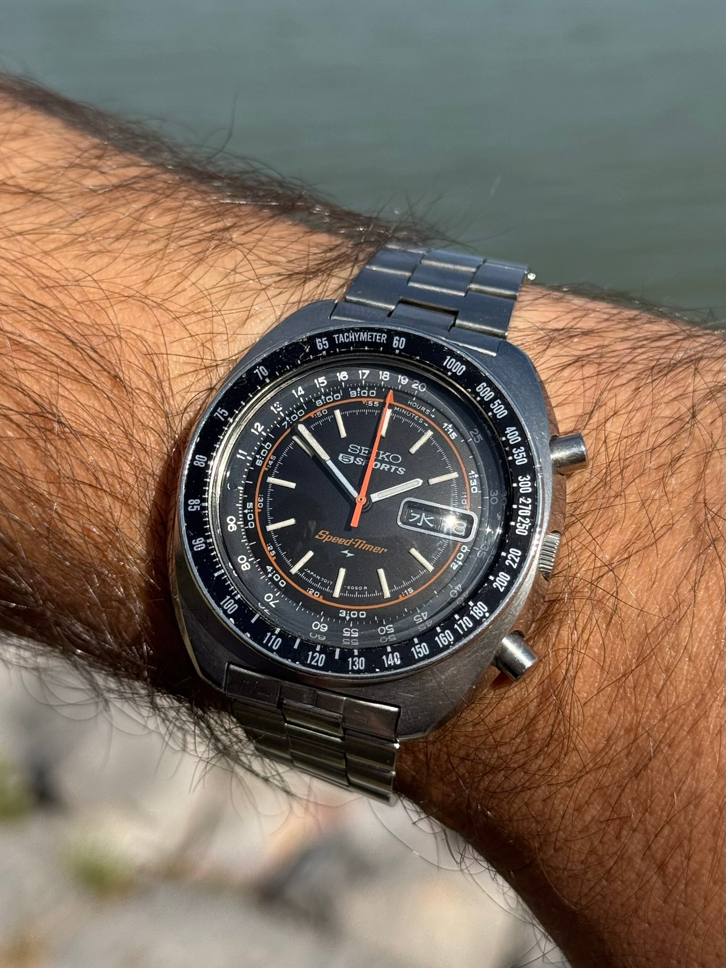 Seiko 5 Sports Speed-Timer Chronograph 7017-6020 (1970)