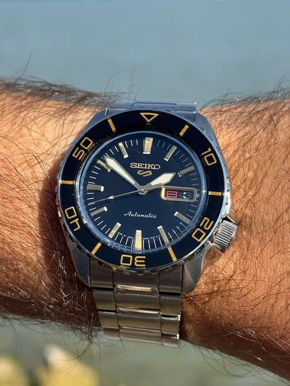 Seiko 5 Blacktone Redux SRPK99K1 / 4R36-16D0 (2024)