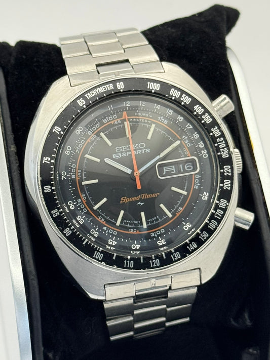 Seiko 5 Sports Speed-Timer Chronograph 7017-6020 (1980)